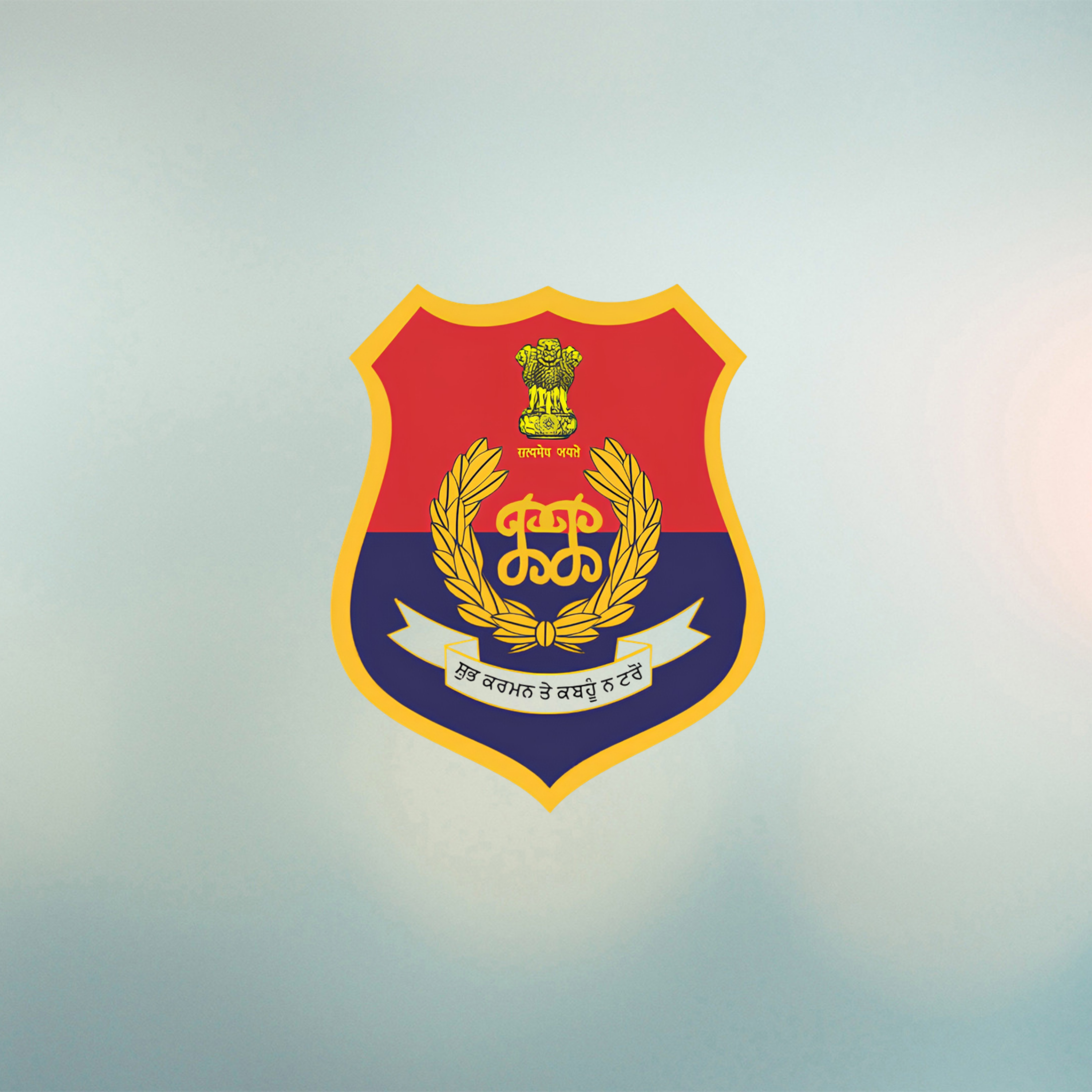 Punjab Police personnel on duty